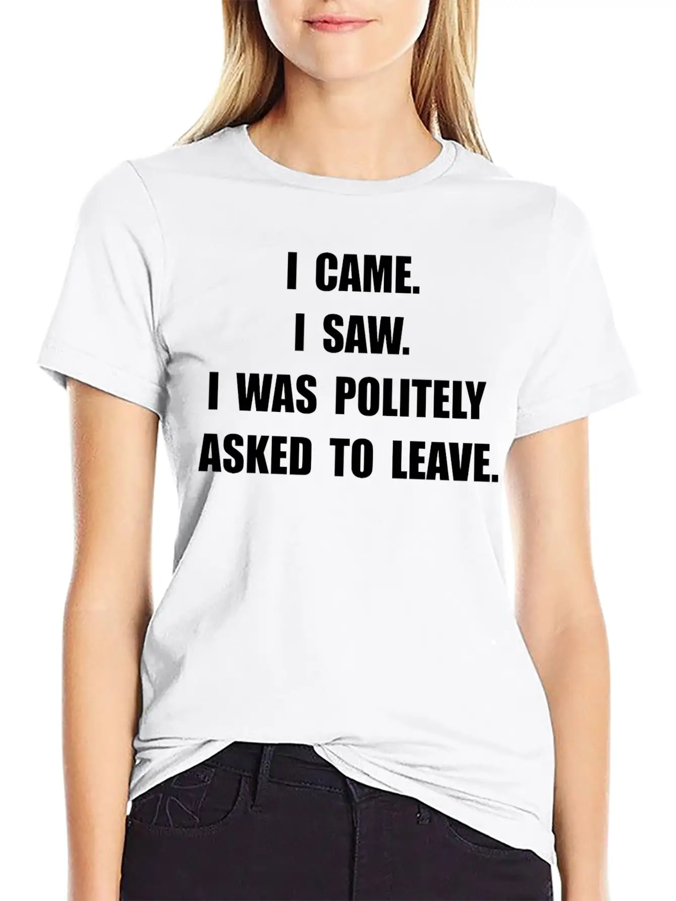 Came Saw Leave Breathable Soft Cotton T-Shirt – Timeless Casual Look