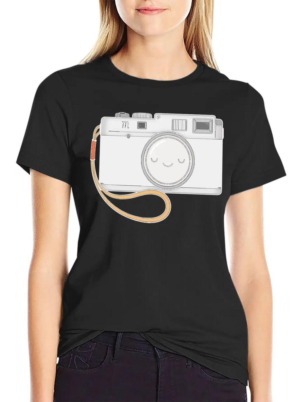 Camera Essential Cotton Tee For Daily Outfits – Unisex Style