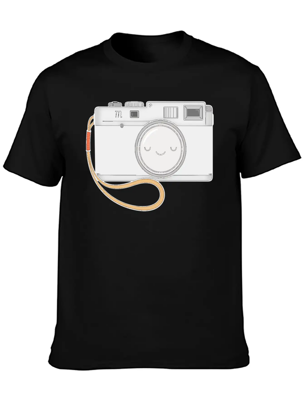 Camera Essential Cotton Tee For Daily Outfits – Unisex Style