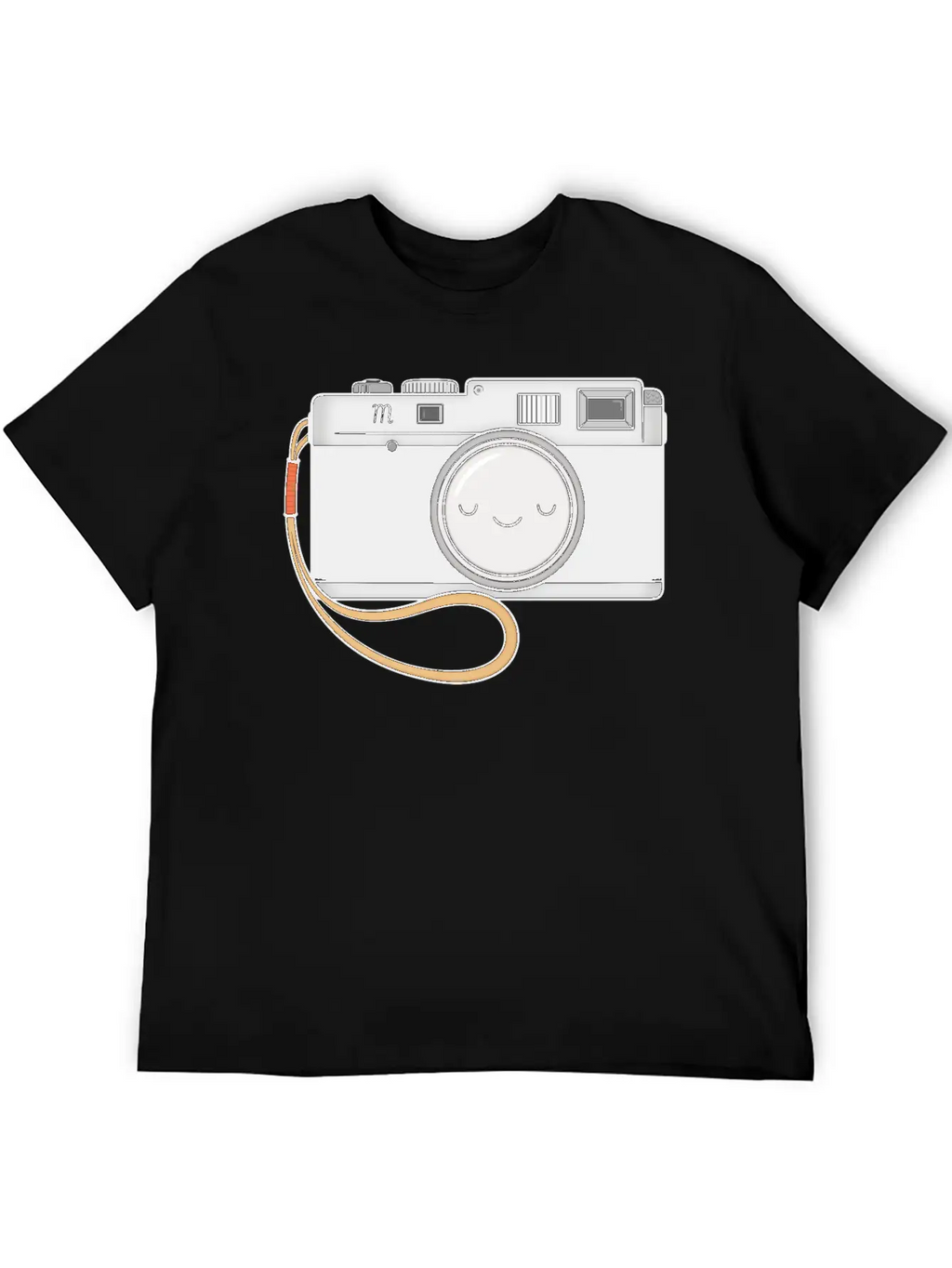 Camera Essential Cotton Tee For Daily Outfits – Unisex Style