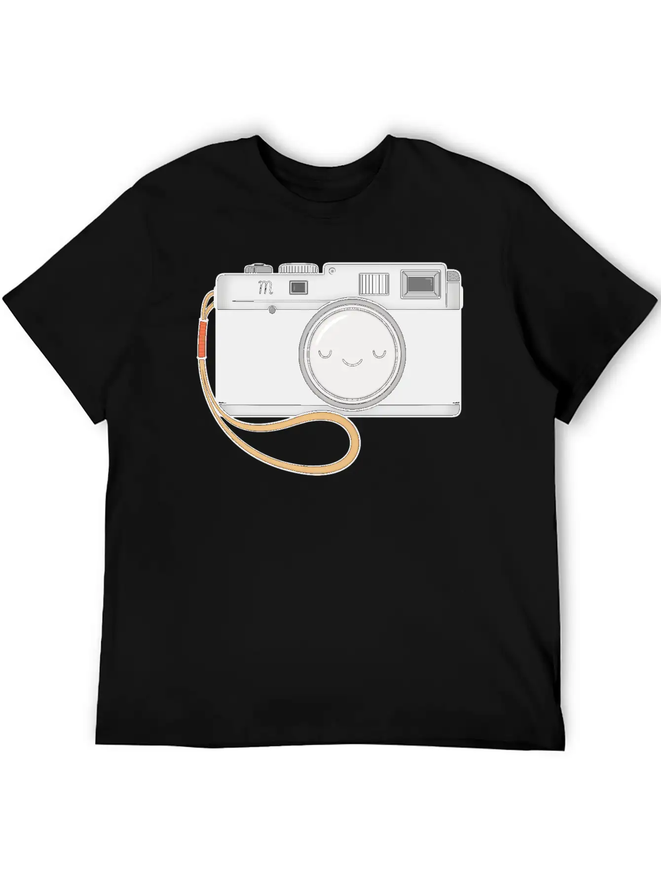 Camera Essential Cotton Tee For Daily Outfits – Unisex Style