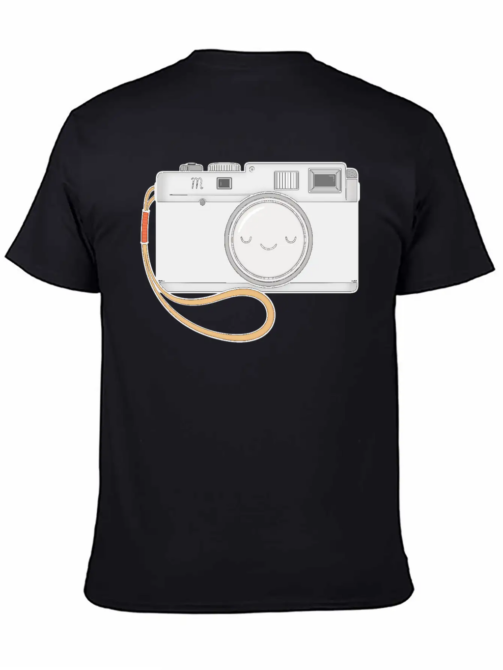 Camera Essential Cotton Tee For Daily Outfits – Unisex Style