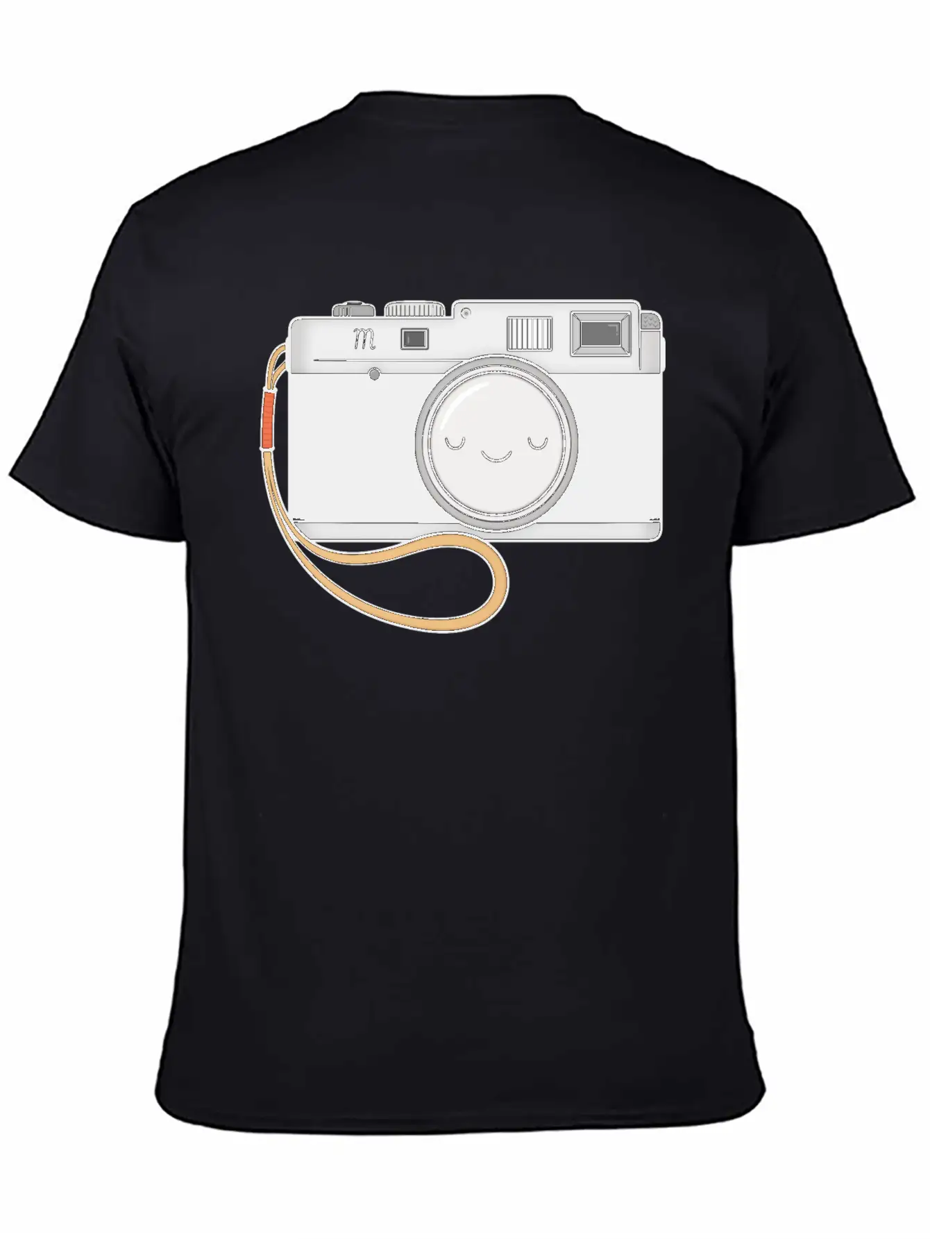 Camera Essential Cotton Tee For Daily Outfits – Unisex Style