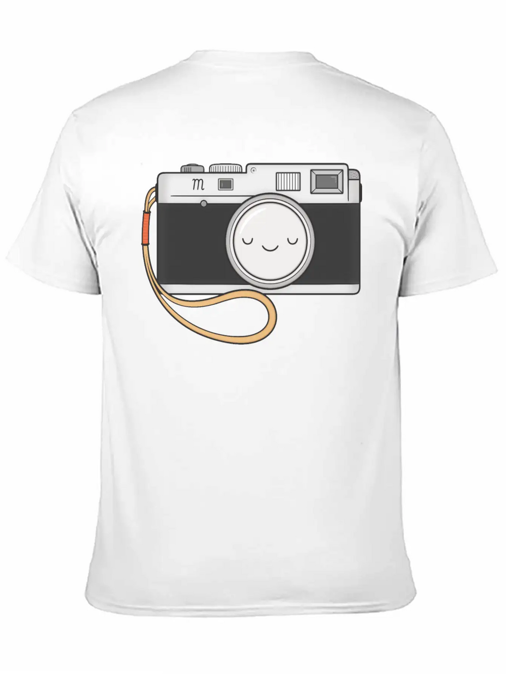 Camera Essential Cotton Tee For Daily Outfits – Unisex Style