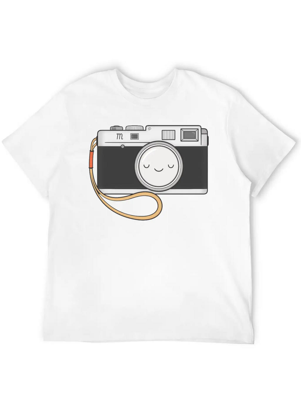 Camera Essential Cotton Tee For Daily Outfits – Unisex Style