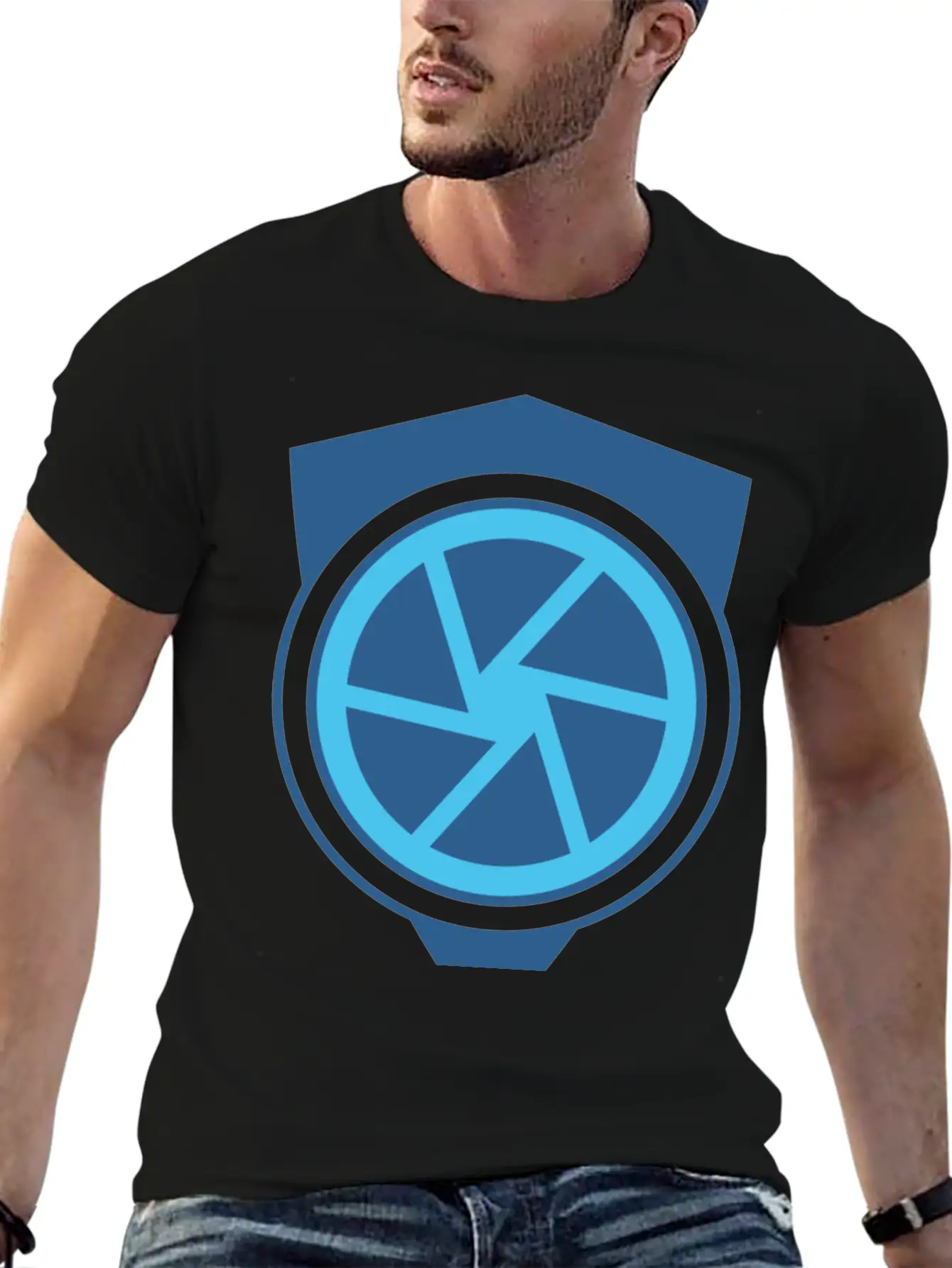 Camera Lens Classic Cotton Tee – Unisex Comfort For Any Season