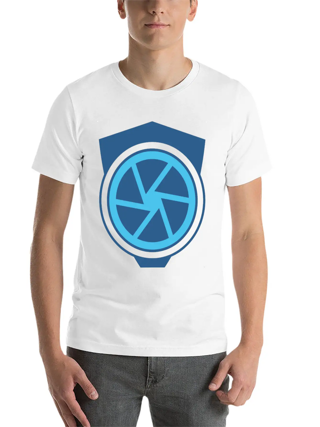 Camera Lens Classic Cotton Tee – Unisex Comfort For Any Season