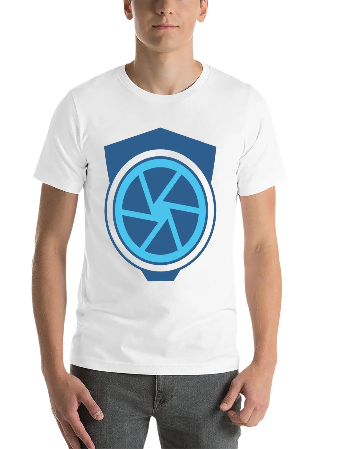 Camera Lens Classic Cotton Tee – Unisex Comfort For Any Season