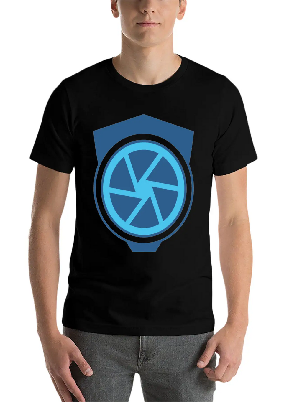 Camera Lens Classic Cotton Tee – Unisex Comfort For Any Season