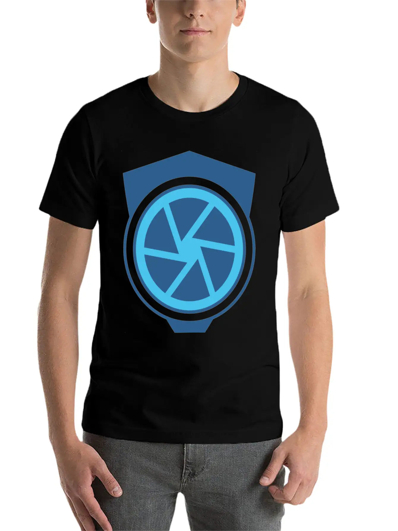 Camera Lens Classic Cotton Tee – Unisex Comfort For Any Season