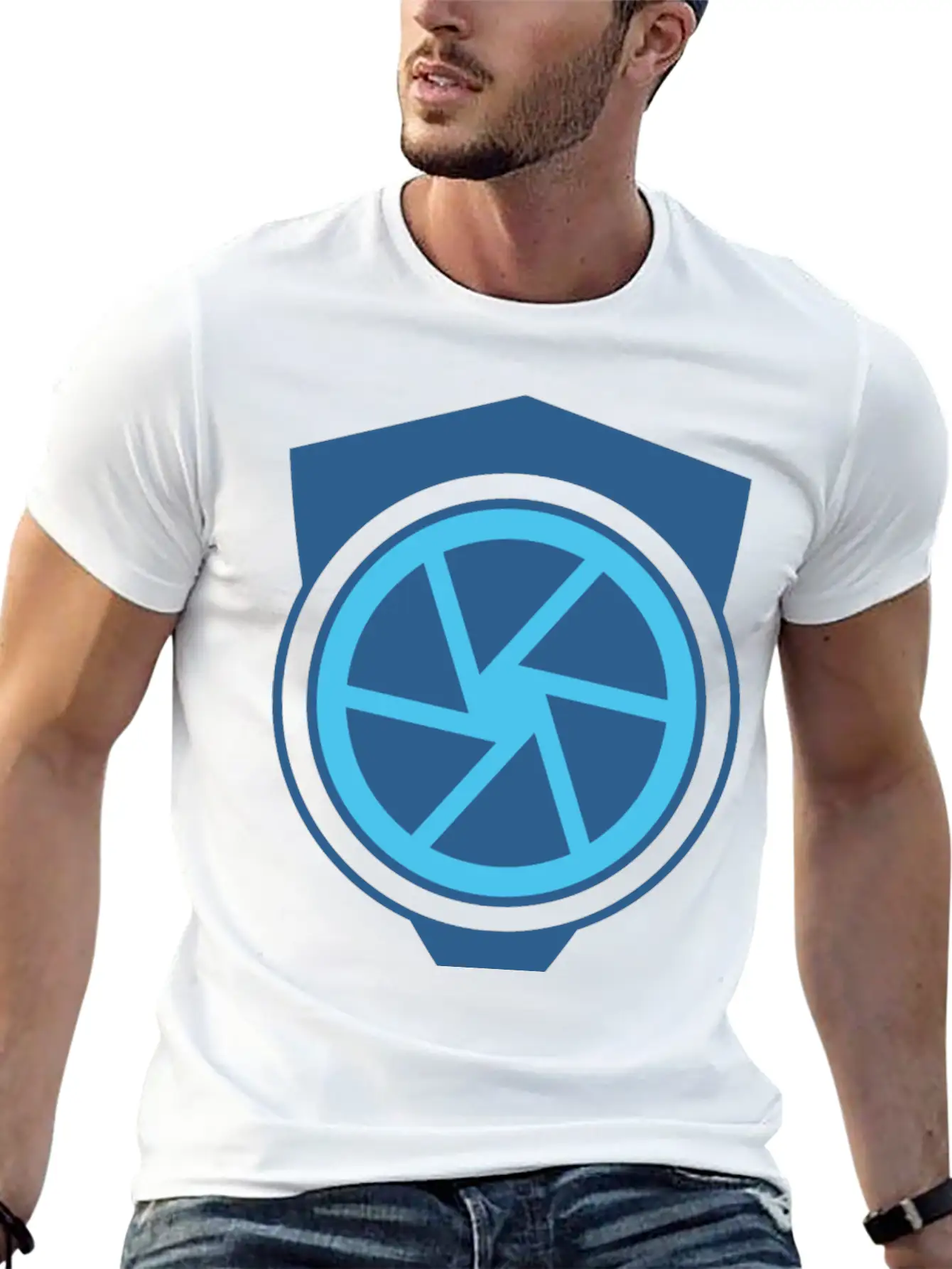 Camera Lens Classic Cotton Tee – Unisex Comfort For Any Season