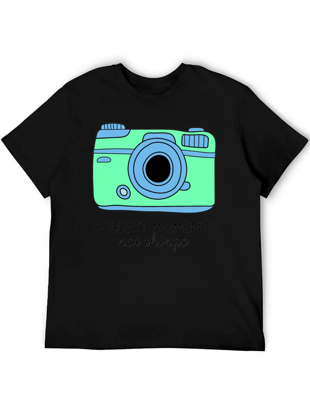 Camera Moments Breathable Graphic T-Shirt – Perfect For Casual Days