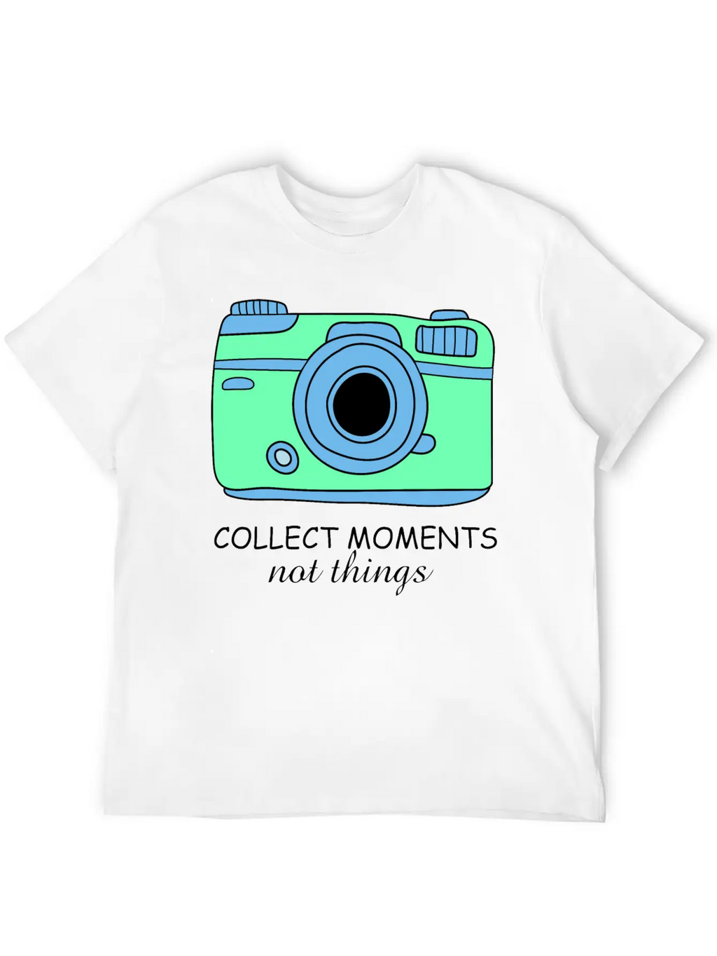 Camera Moments Breathable Graphic T-Shirt – Perfect For Casual Days