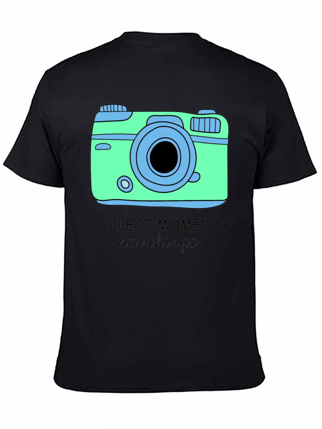 Camera Moments Breathable Graphic T-Shirt – Perfect For Casual Days
