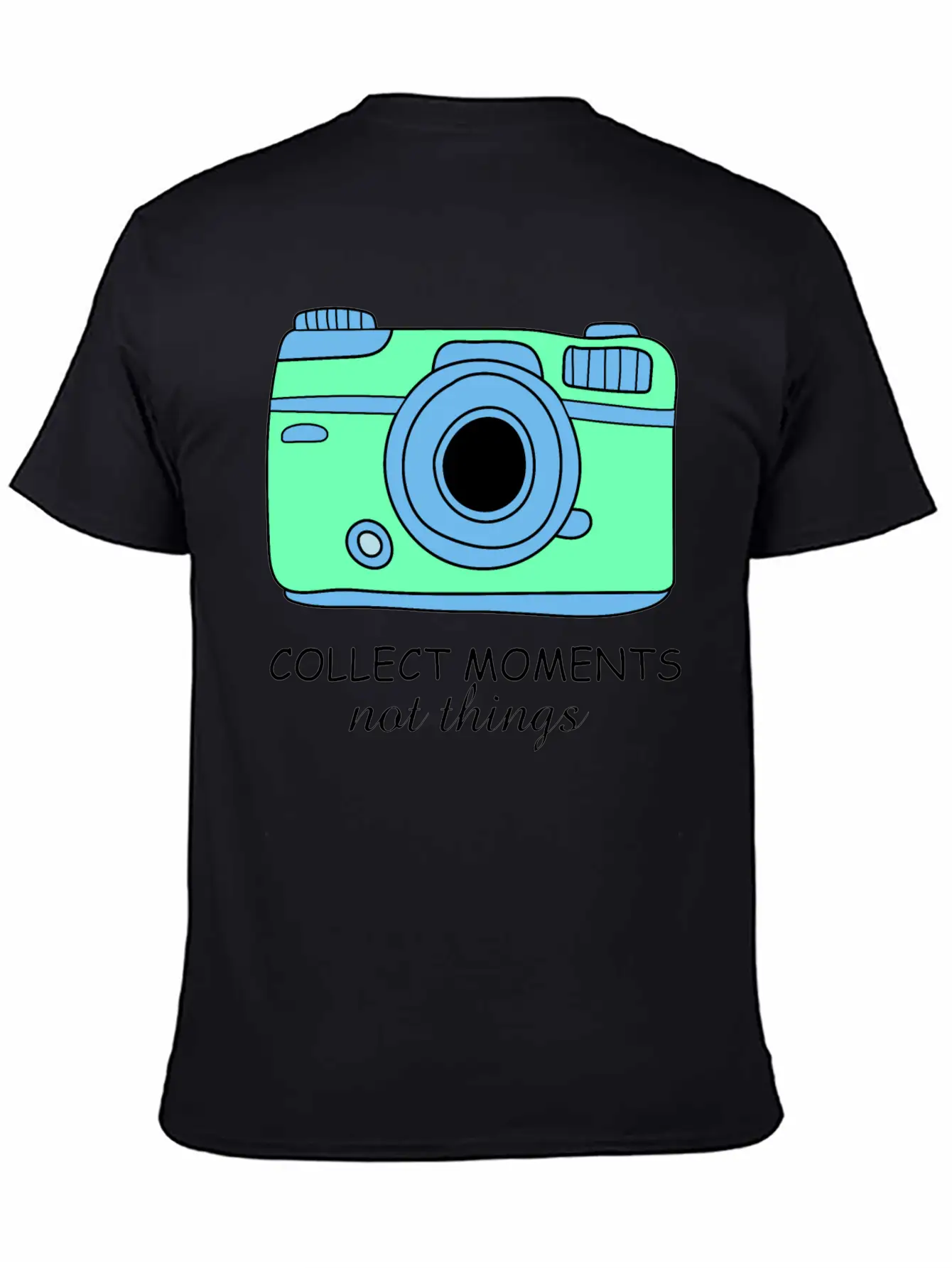 Camera Moments Breathable Graphic T-Shirt – Perfect For Casual Days