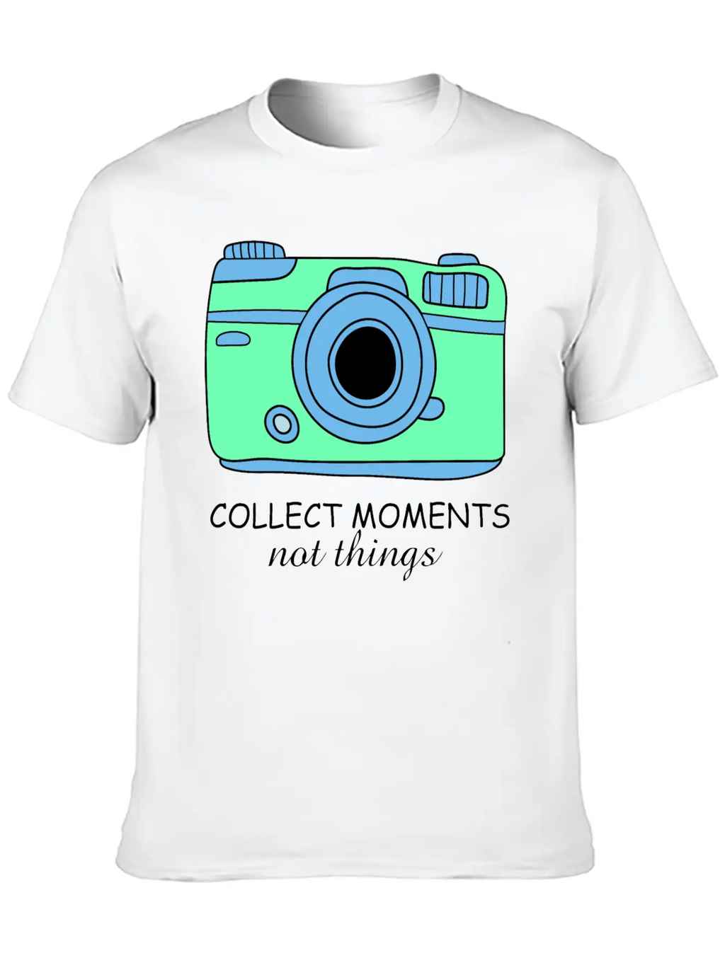 Camera Moments Breathable Graphic T-Shirt – Perfect For Casual Days