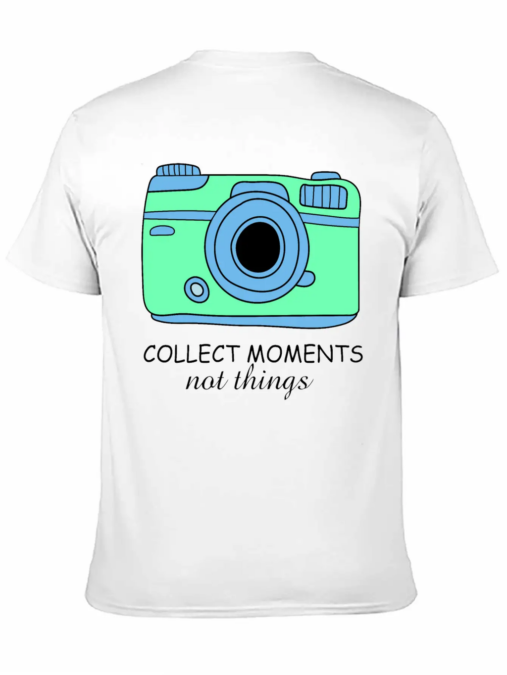 Camera Moments Breathable Graphic T-Shirt – Perfect For Casual Days