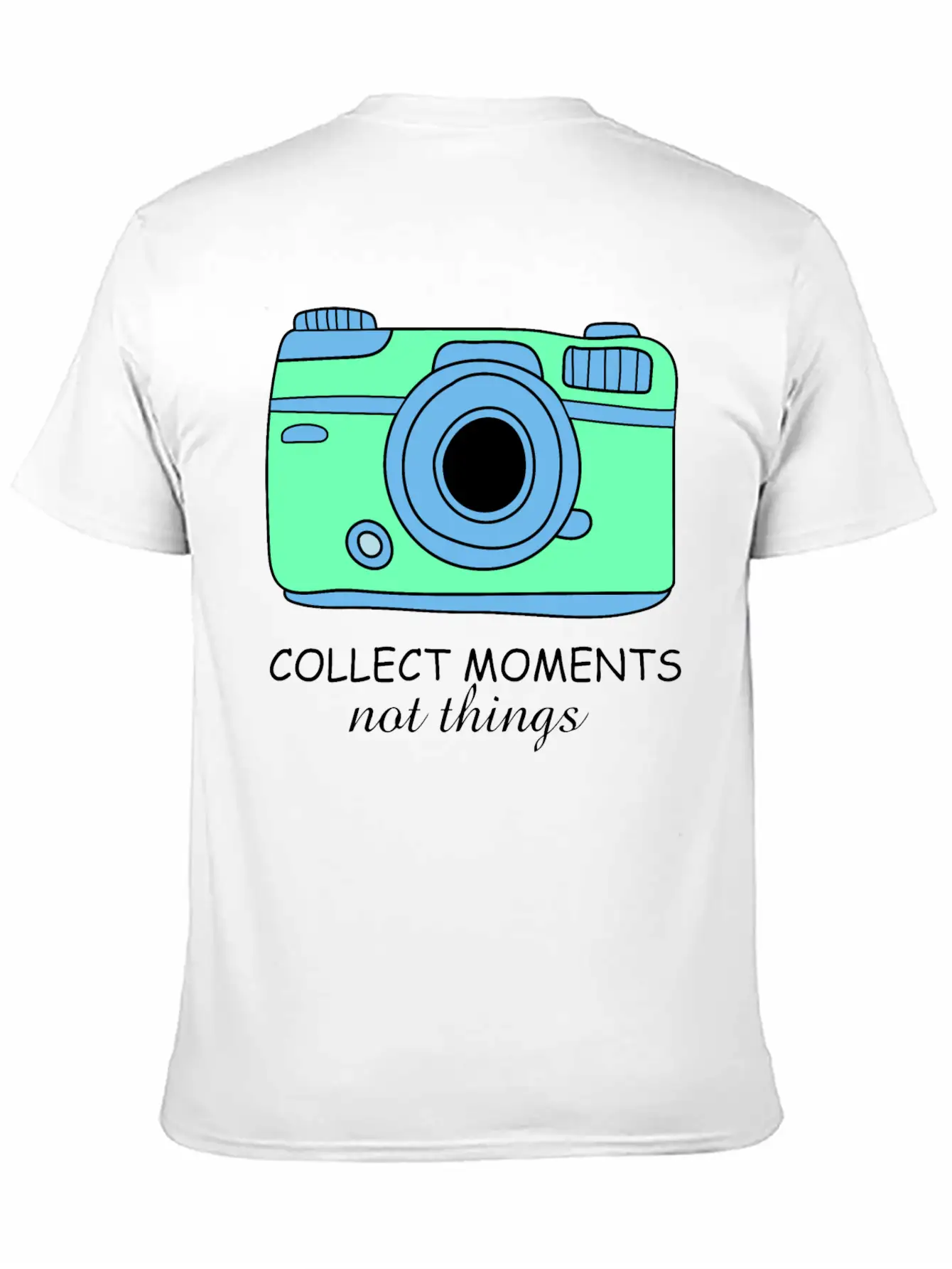 Camera Moments Breathable Graphic T-Shirt – Perfect For Casual Days