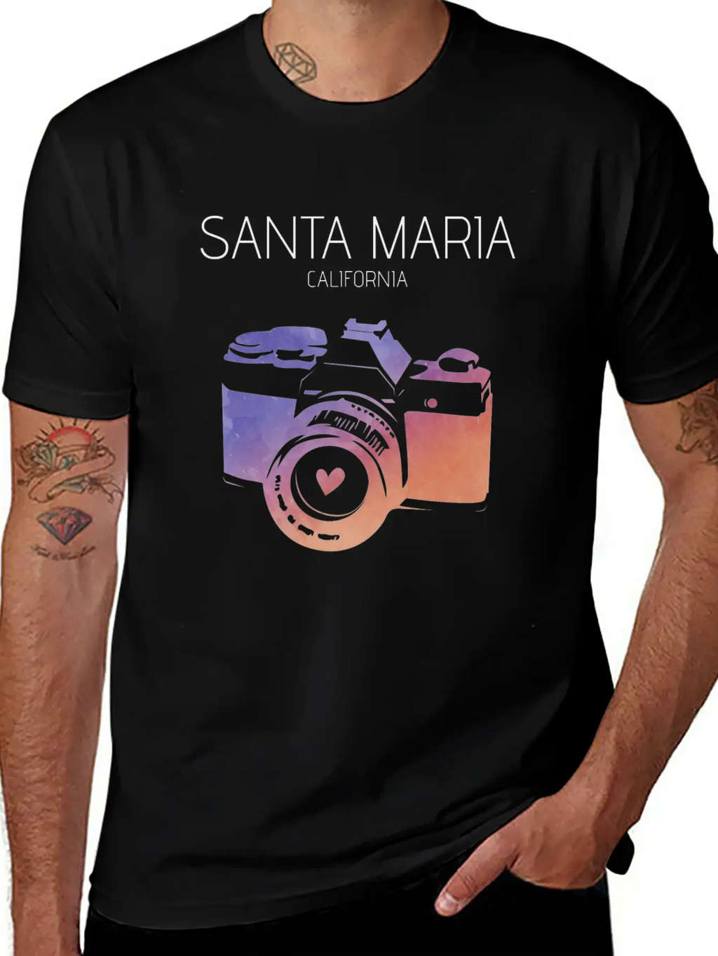 Camera Santa Maria Stylish Everyday T-Shirt – Unisex Basic Cotton Tee