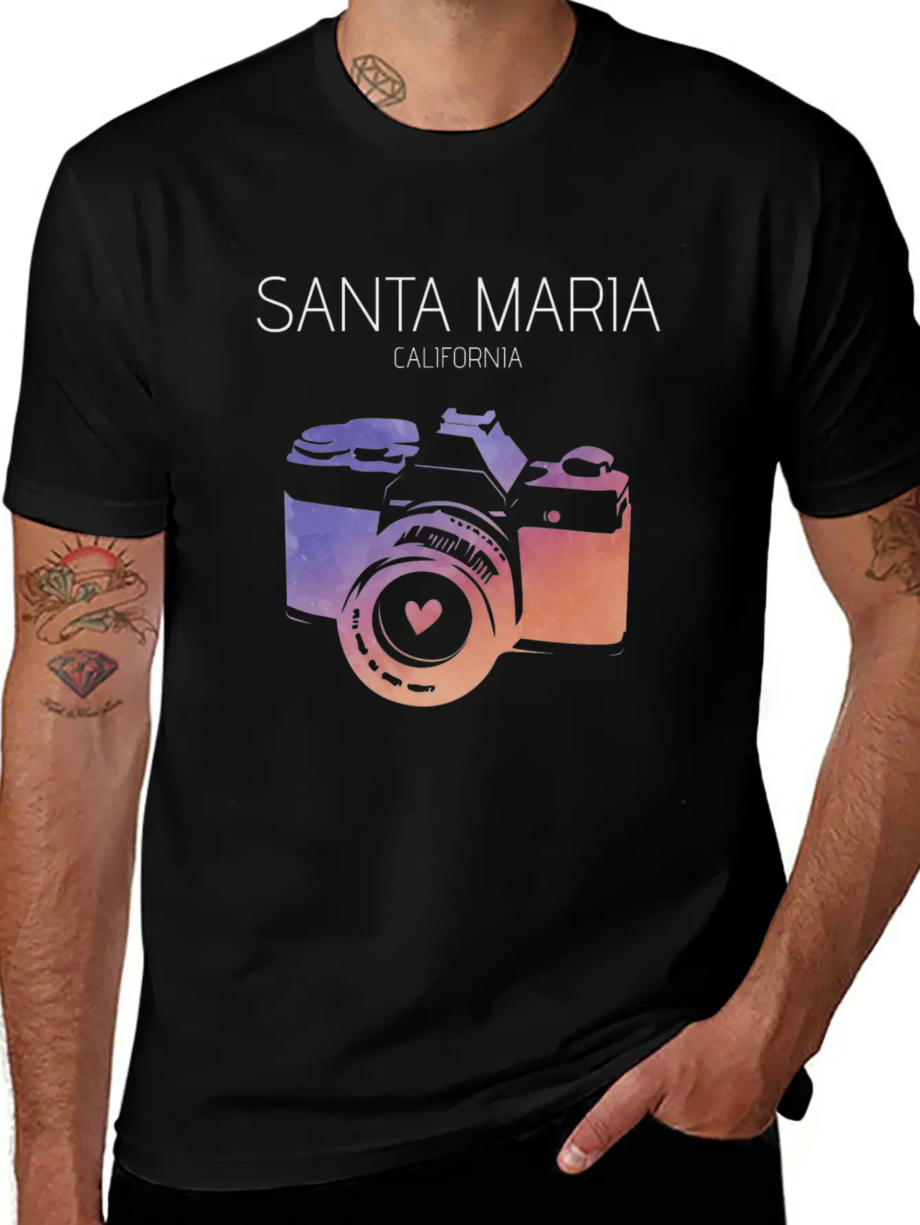 Camera Santa Maria Stylish Everyday T-Shirt – Unisex Basic Cotton Tee