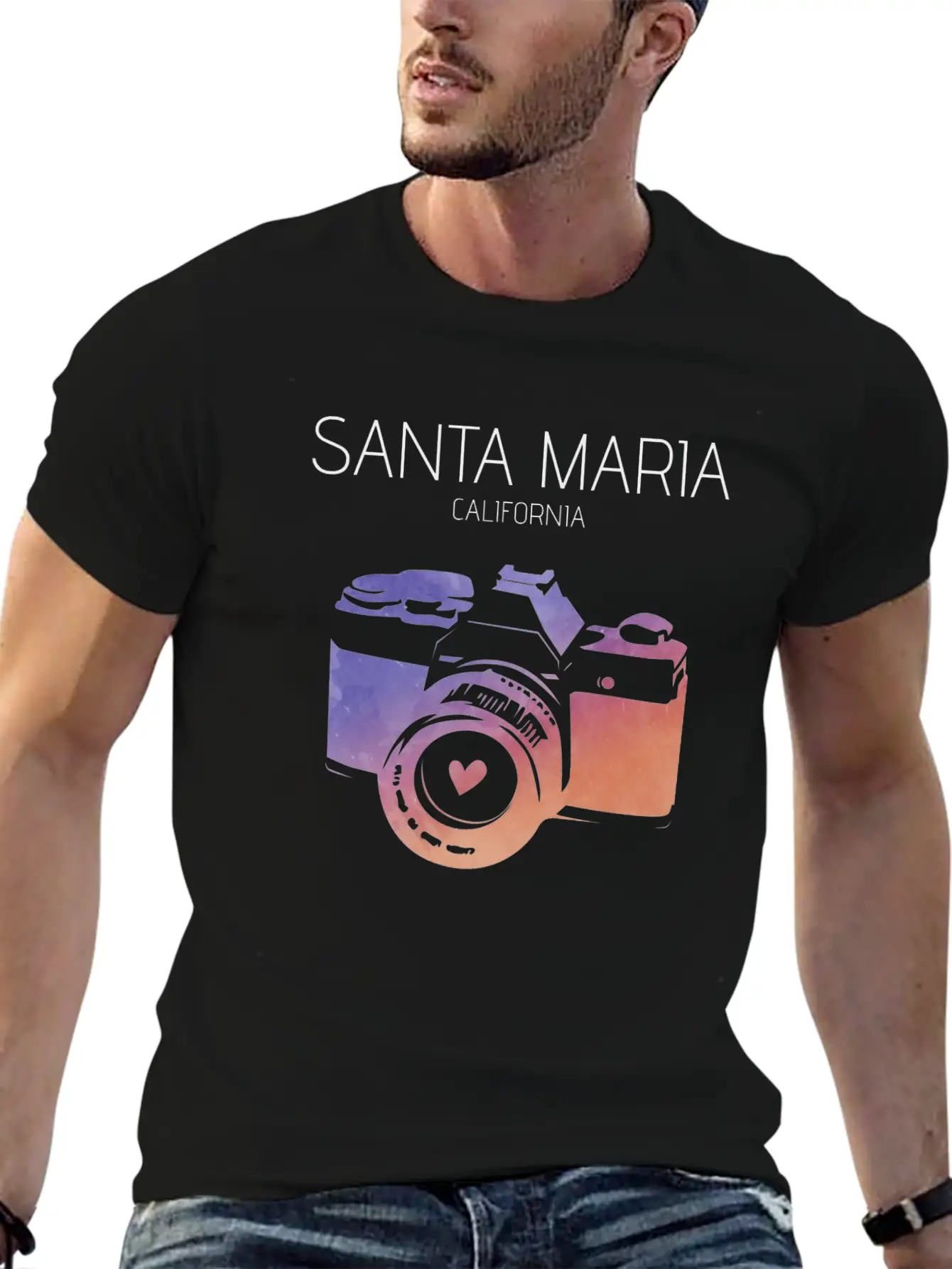 Camera Santa Maria Stylish Everyday T-Shirt – Unisex Basic Cotton Tee