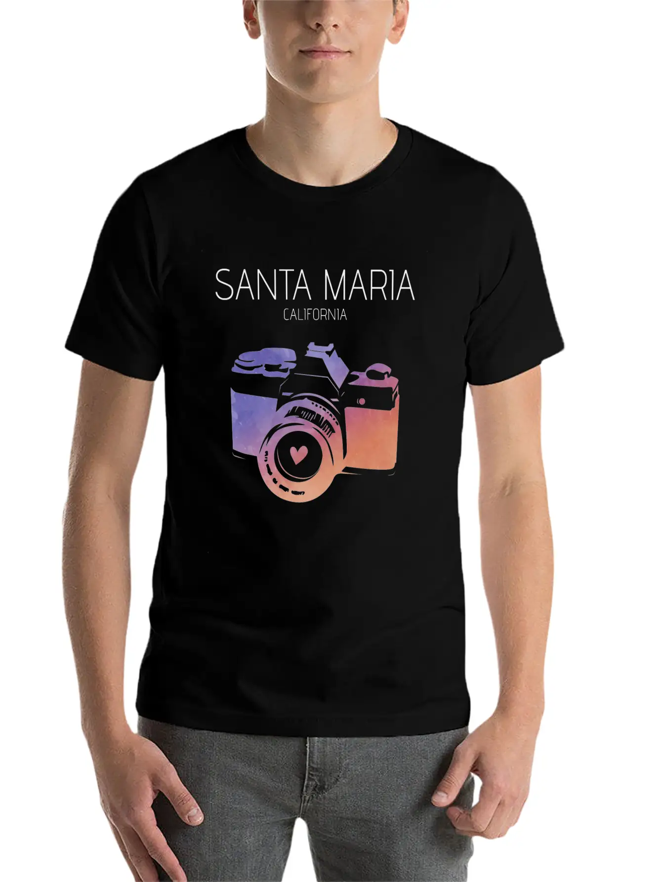 Camera Santa Maria Stylish Everyday T-Shirt – Unisex Basic Cotton Tee