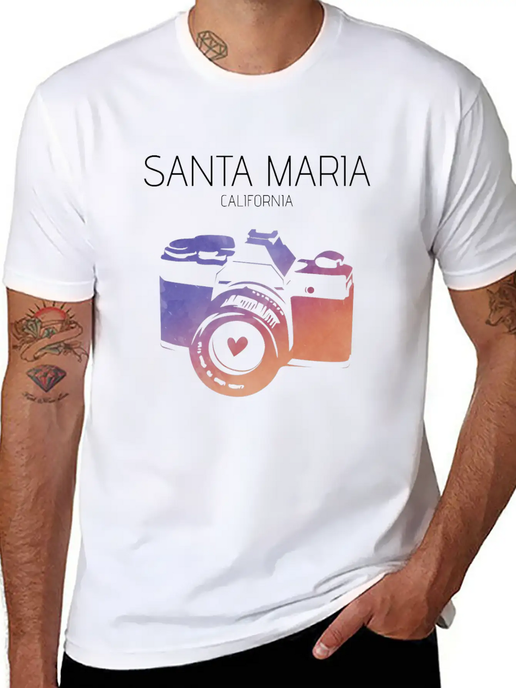Camera Santa Maria Stylish Everyday T-Shirt – Unisex Basic Cotton Tee