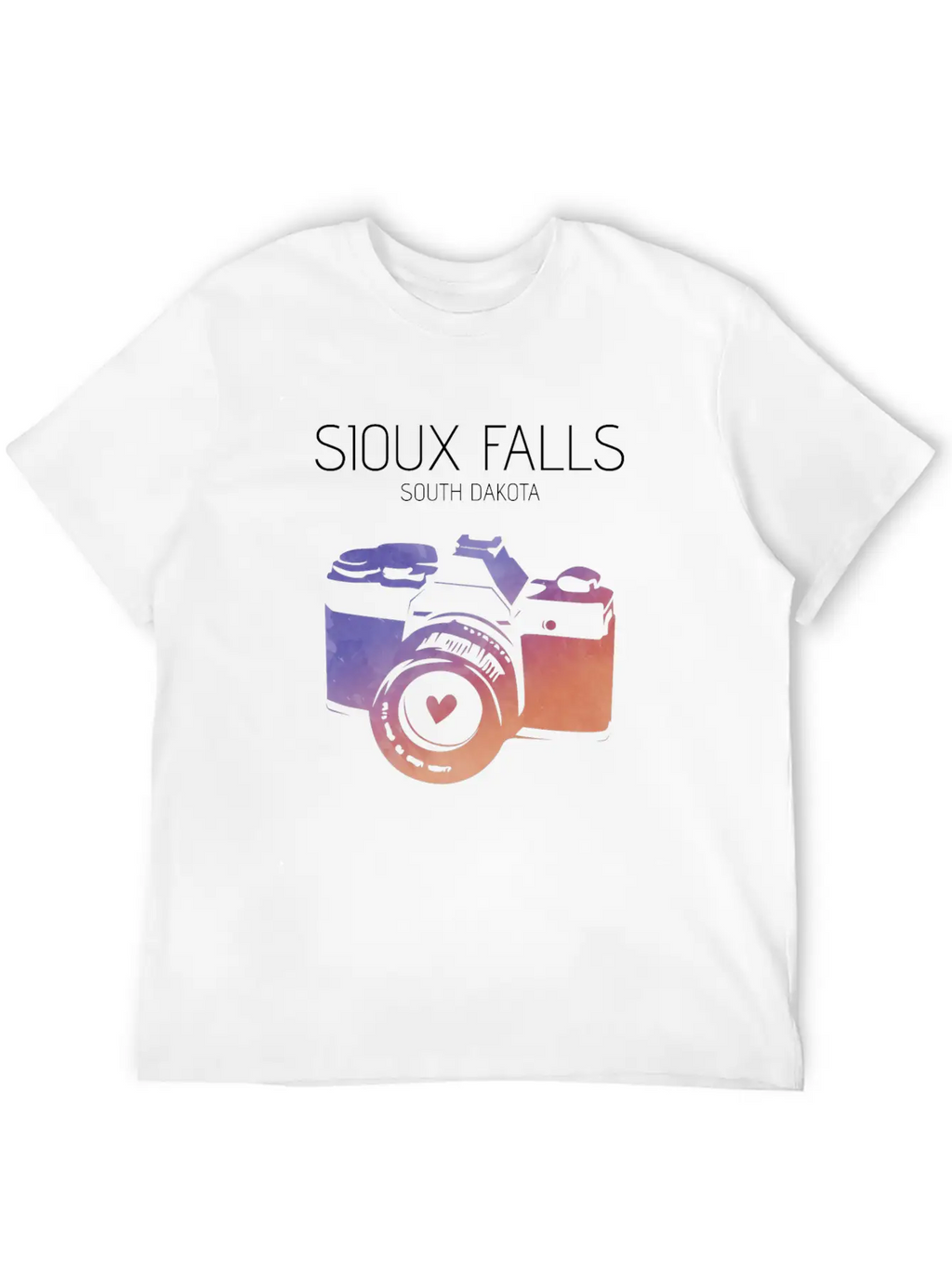 Camera Sioux Falls Breathable Graphic T-Shirt – Perfect For Casual Days