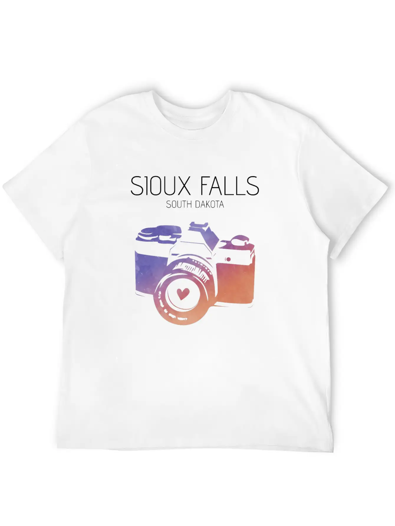 Camera Sioux Falls Breathable Graphic T-Shirt – Perfect For Casual Days