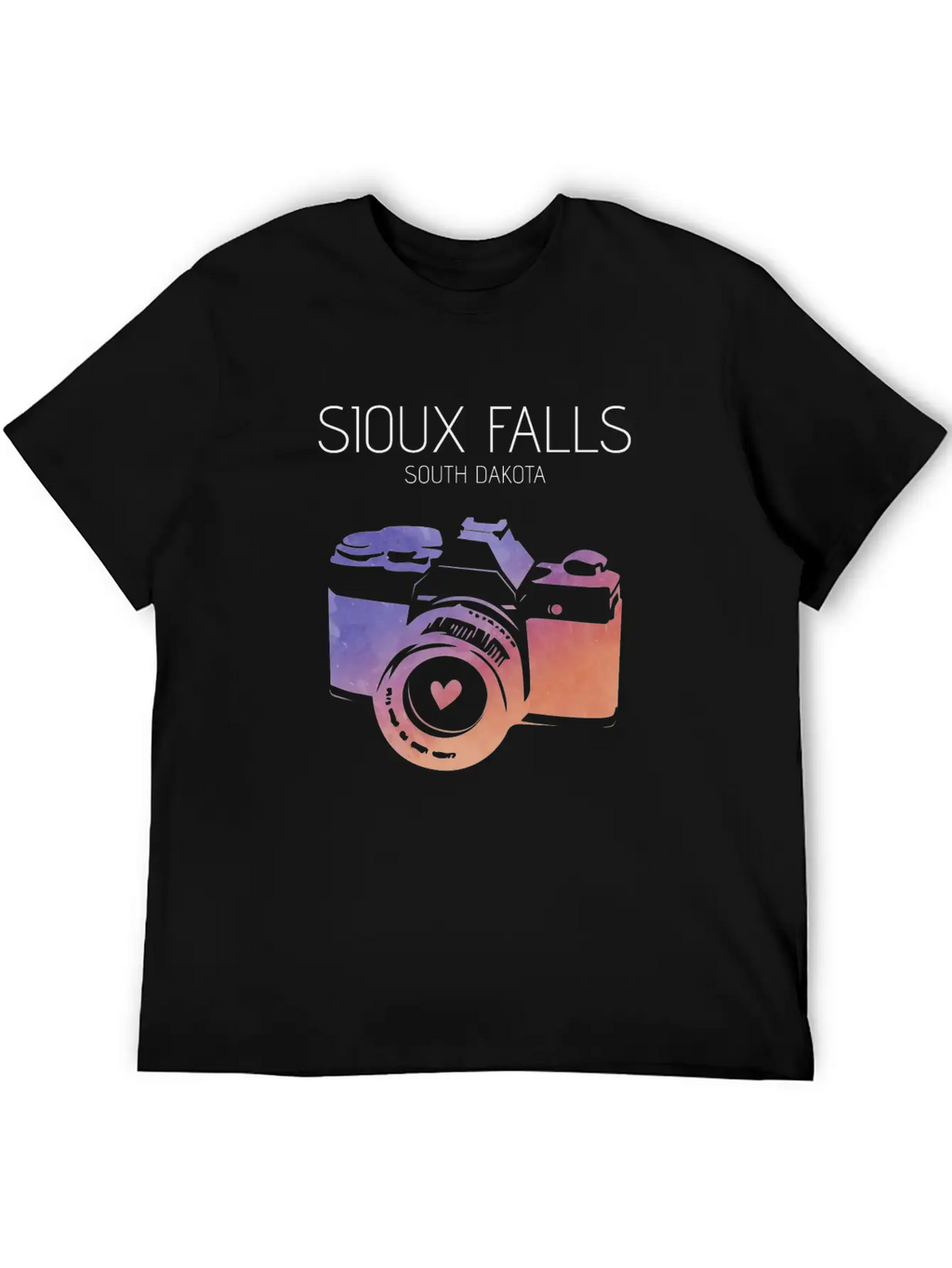 Camera Sioux Falls Breathable Graphic T-Shirt – Perfect For Casual Days