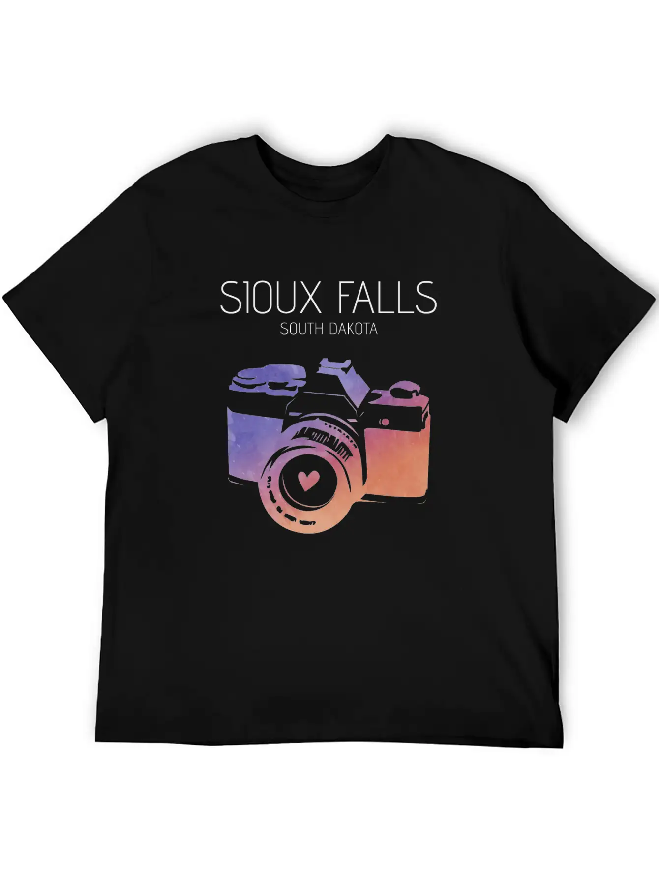 Camera Sioux Falls Breathable Graphic T-Shirt – Perfect For Casual Days