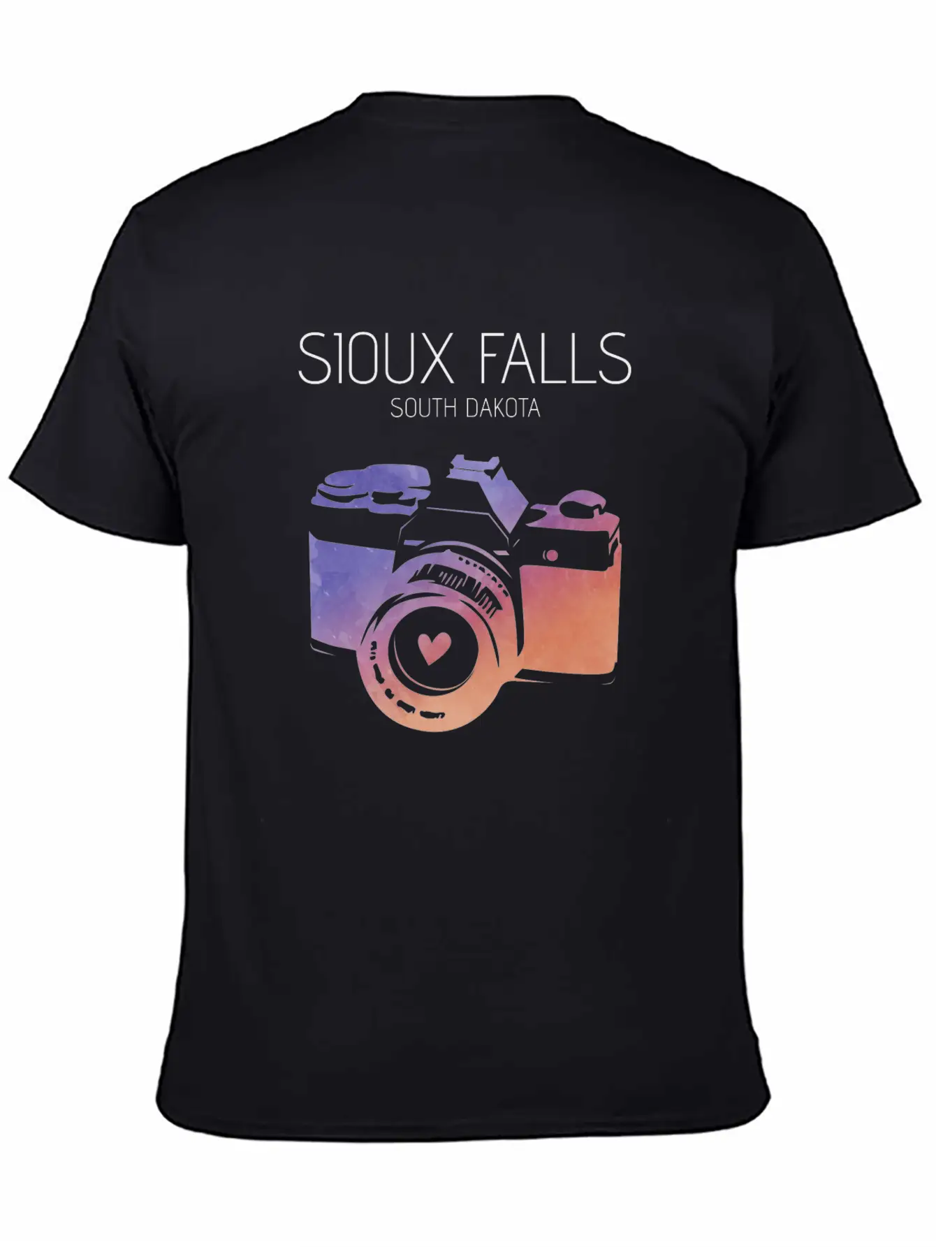 Camera Sioux Falls Breathable Graphic T-Shirt – Perfect For Casual Days
