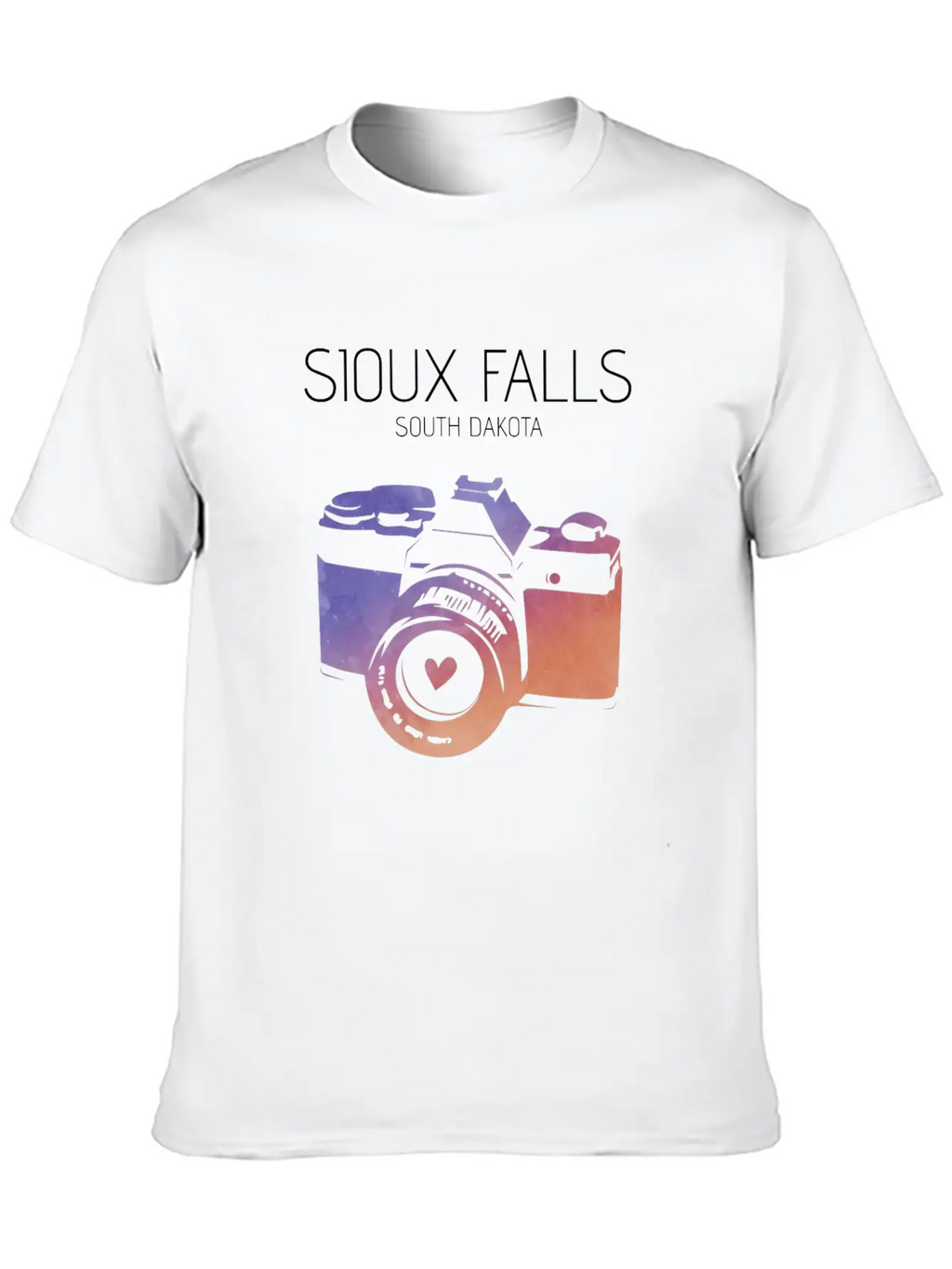 Camera Sioux Falls Breathable Graphic T-Shirt – Perfect For Casual Days