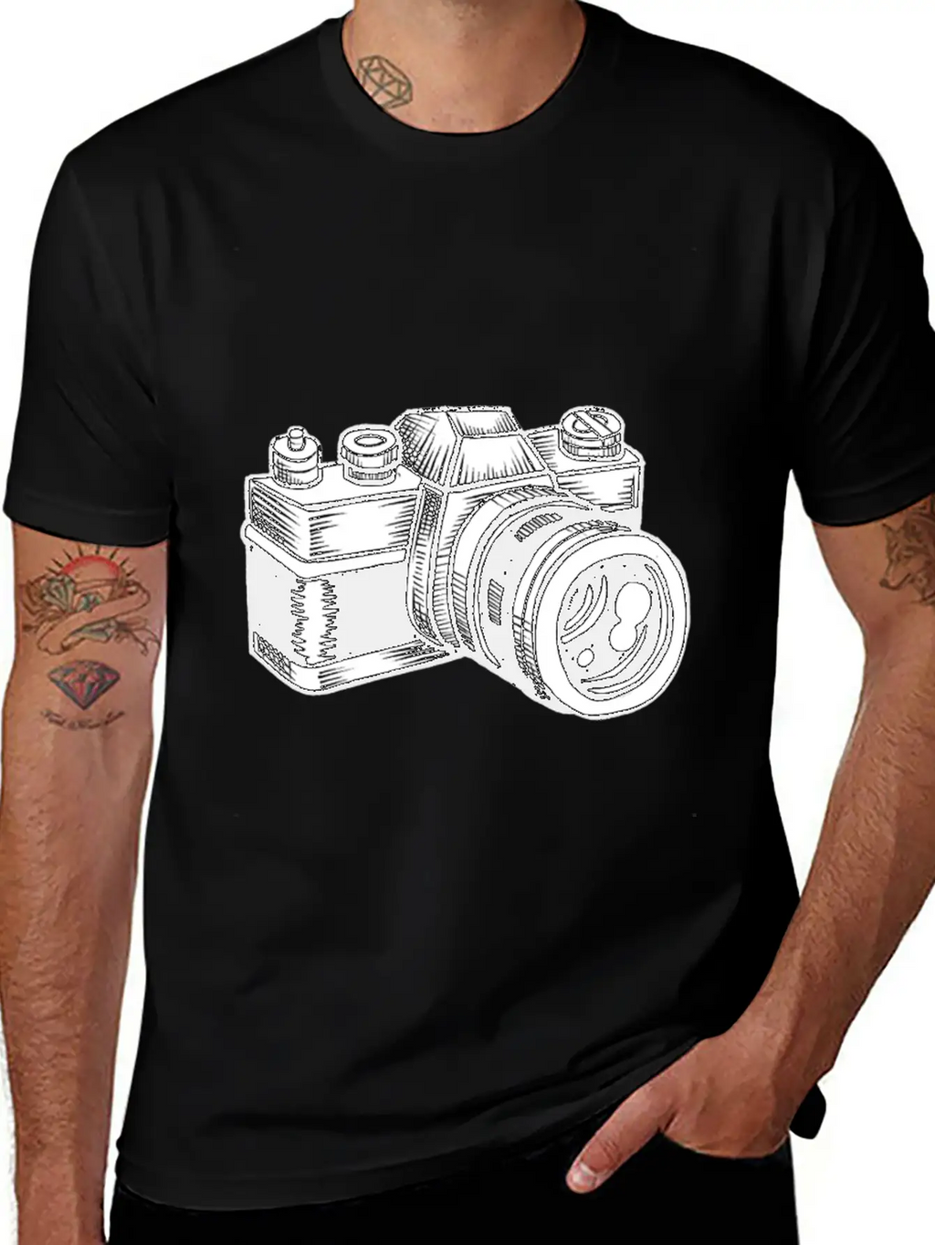 Camera T Shirt Camera T Shirt Essential Unisex Summer Tee – Soft Cotton Casual Fit