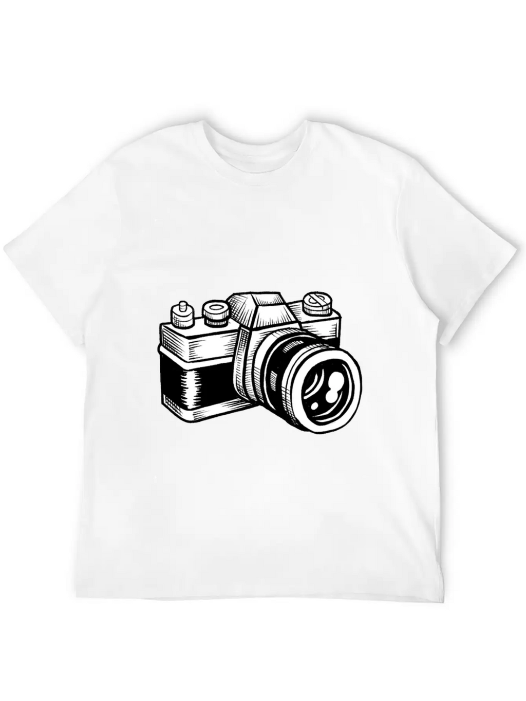 Camera T Shirt Camera T Shirt Essential Unisex Summer Tee – Soft Cotton Casual Fit