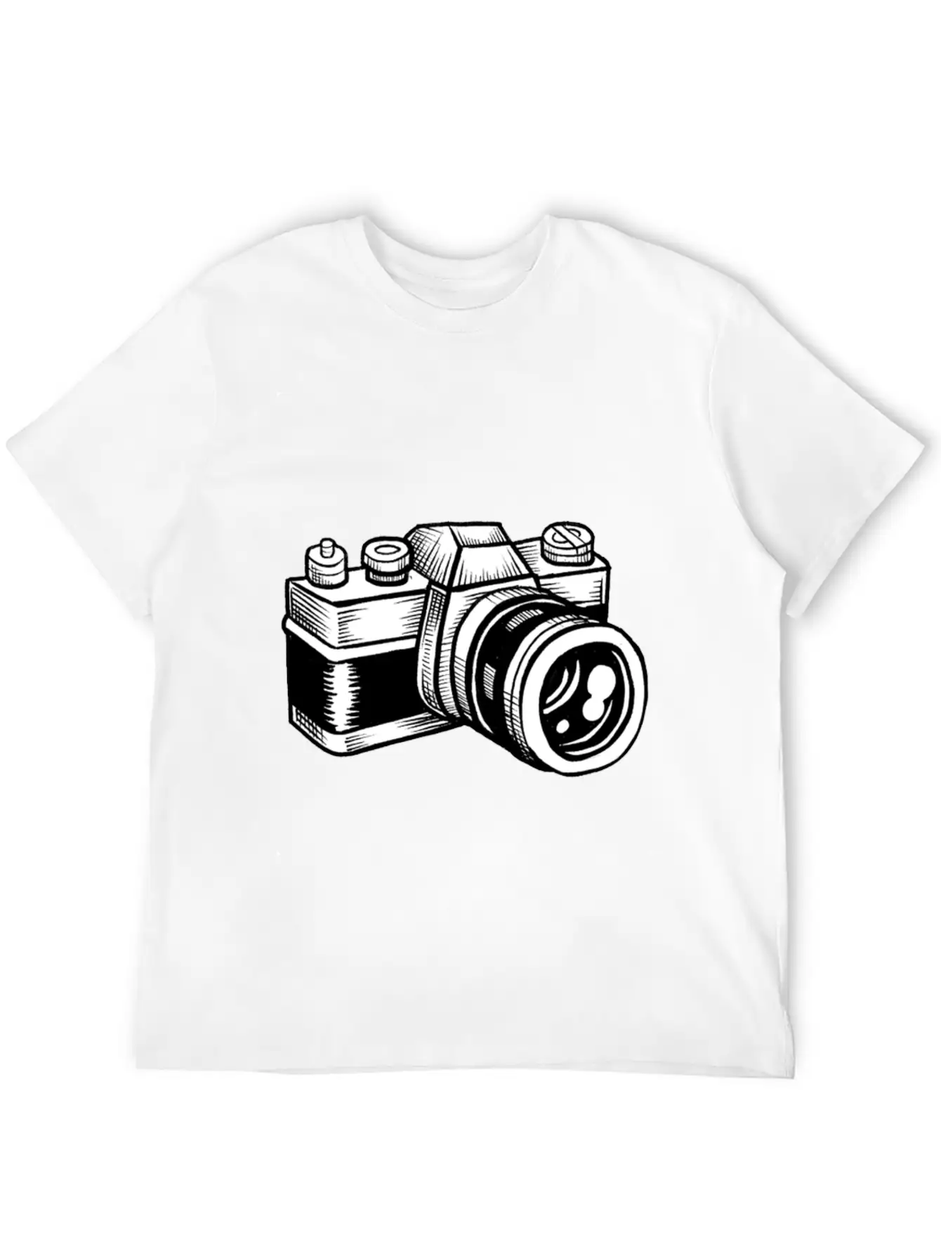 Camera T Shirt Camera T Shirt Essential Unisex Summer Tee – Soft Cotton Casual Fit