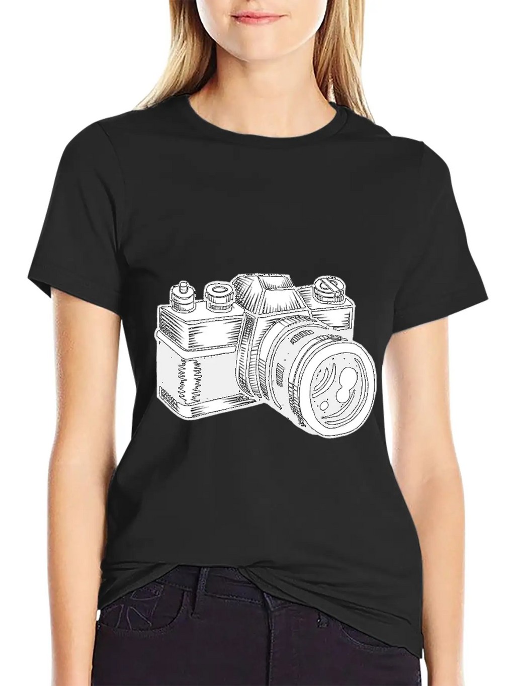 Camera T Shirt Camera T Shirt Essential Unisex Summer Tee – Soft Cotton Casual Fit