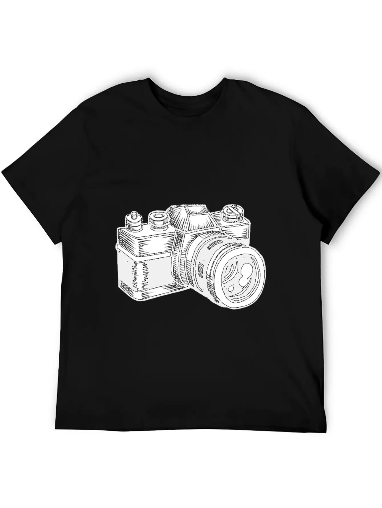 Camera T Shirt Camera T Shirt Essential Unisex Summer Tee – Soft Cotton Casual Fit