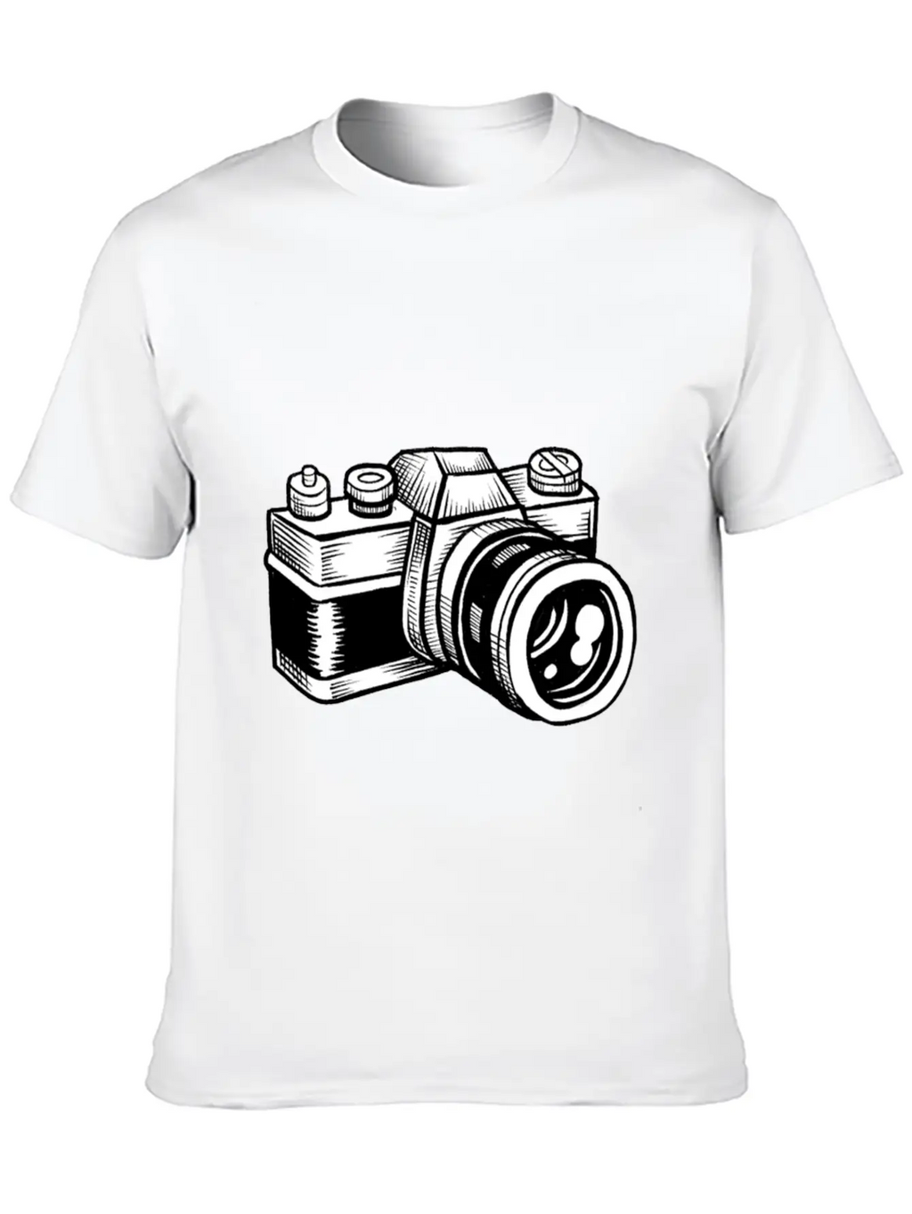 Camera T Shirt Camera T Shirt Essential Unisex Summer Tee – Soft Cotton Casual Fit