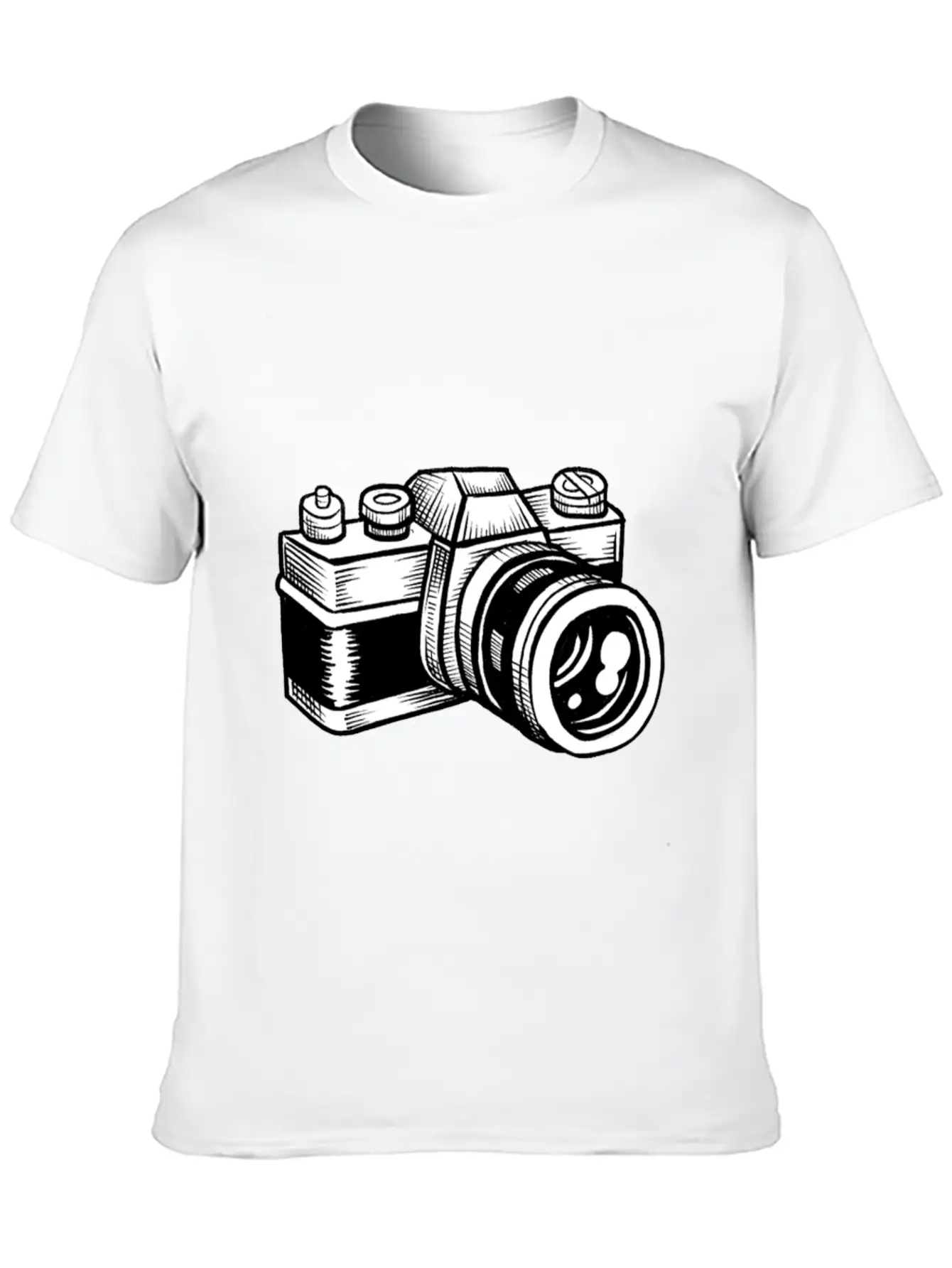 Camera T Shirt Camera T Shirt Essential Unisex Summer Tee – Soft Cotton Casual Fit