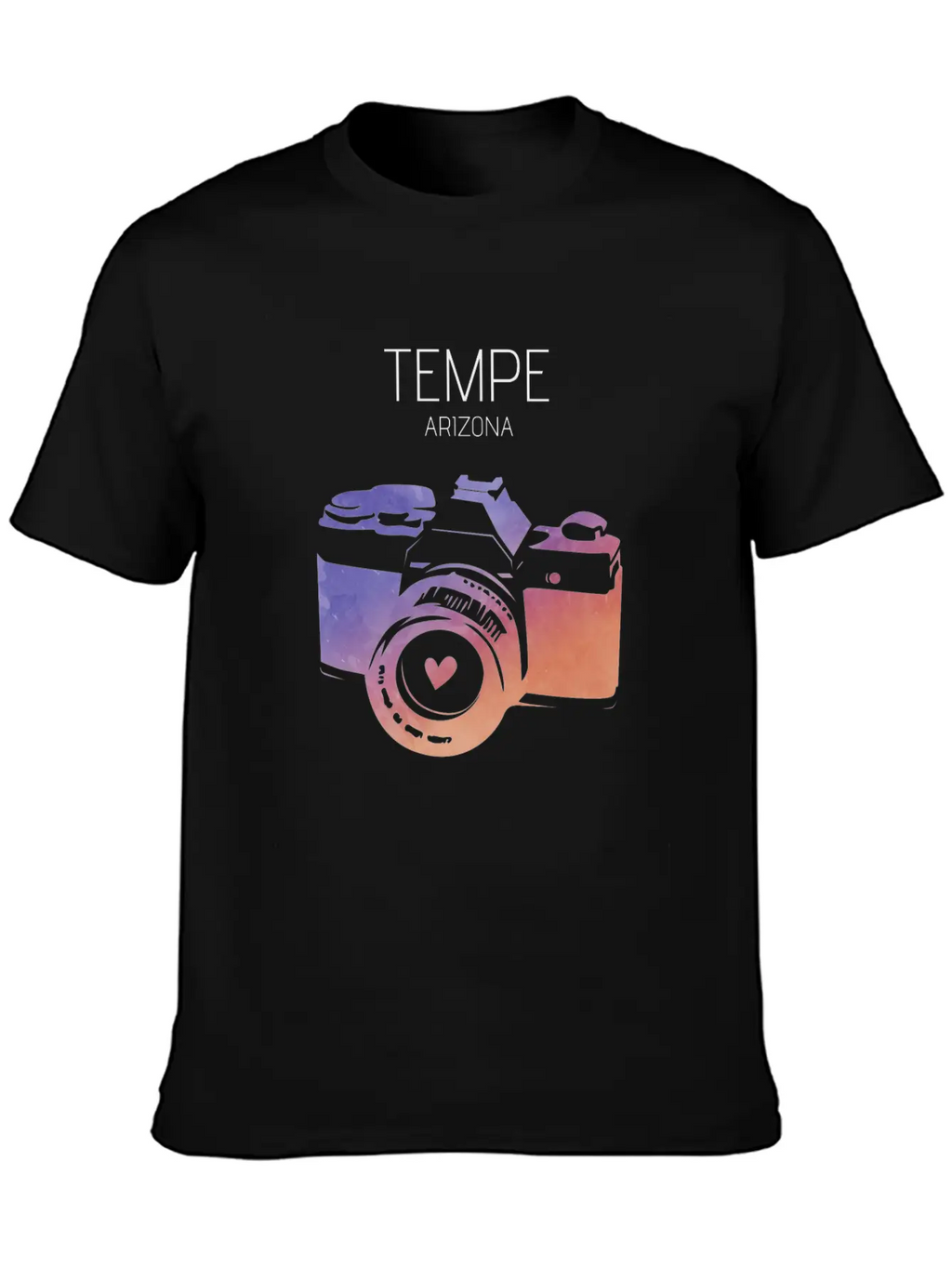 Camera Tempe Breathable Graphic T-Shirt – Perfect For Casual Days