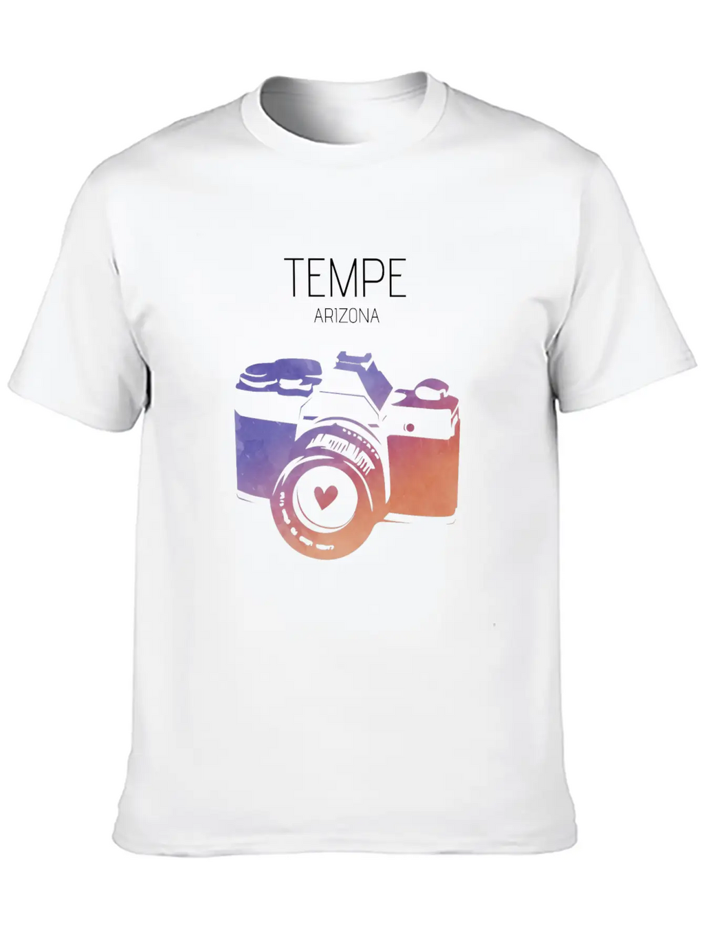 Camera Tempe Breathable Graphic T-Shirt – Perfect For Casual Days