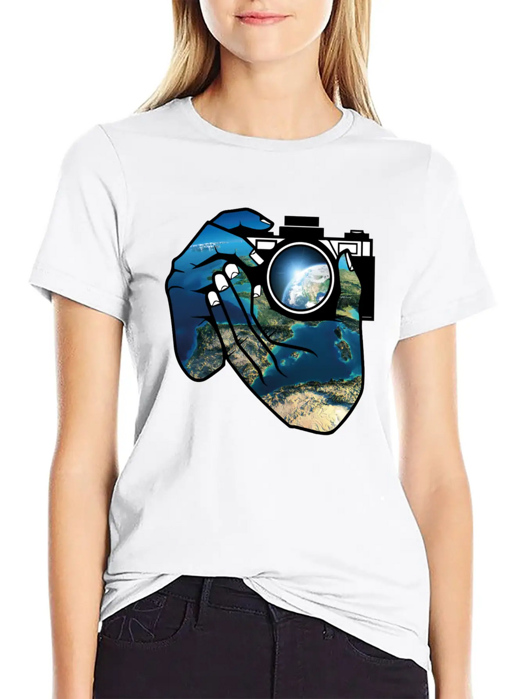 Camera Timeless Short Sleeve Tee – Comfy And Minimalist Design