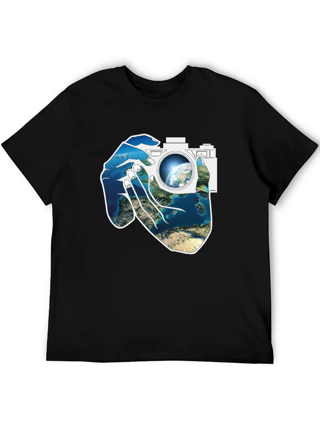Camera Timeless Short Sleeve Tee – Comfy And Minimalist Design