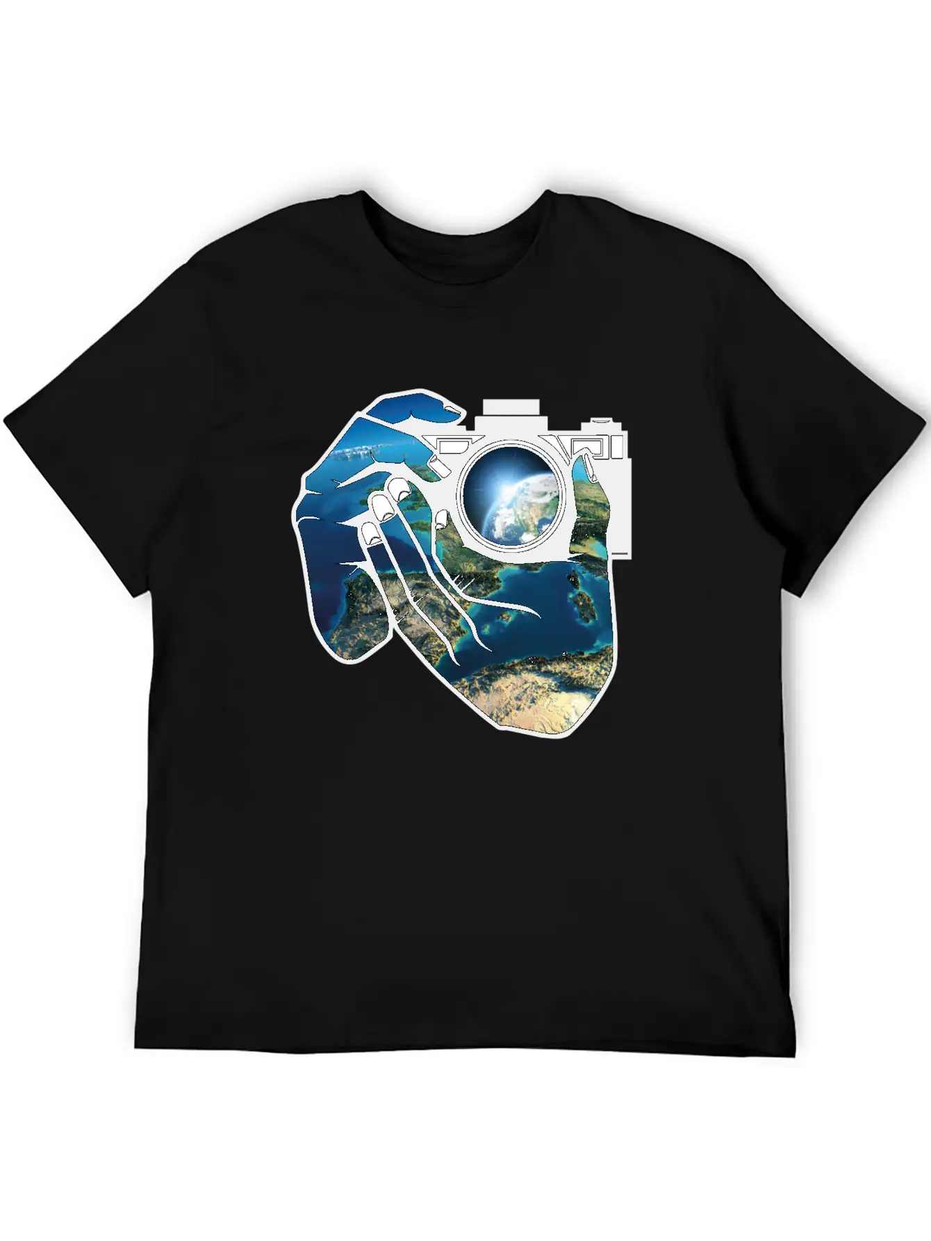 Camera Timeless Short Sleeve Tee – Comfy And Minimalist Design