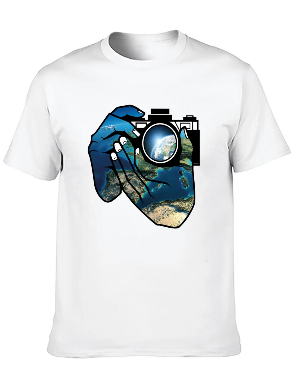Camera Timeless Short Sleeve Tee – Comfy And Minimalist Design