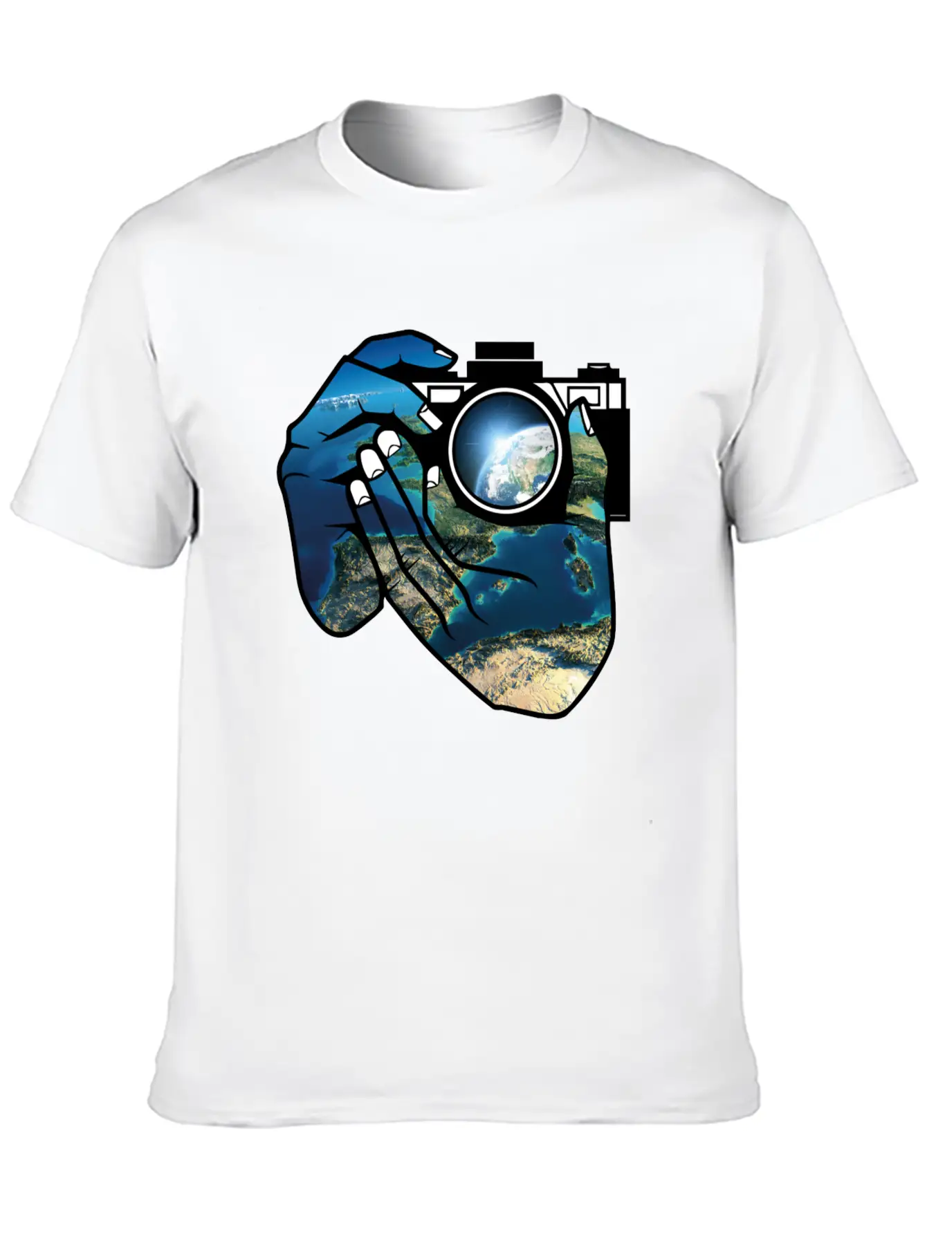 Camera Timeless Short Sleeve Tee – Comfy And Minimalist Design