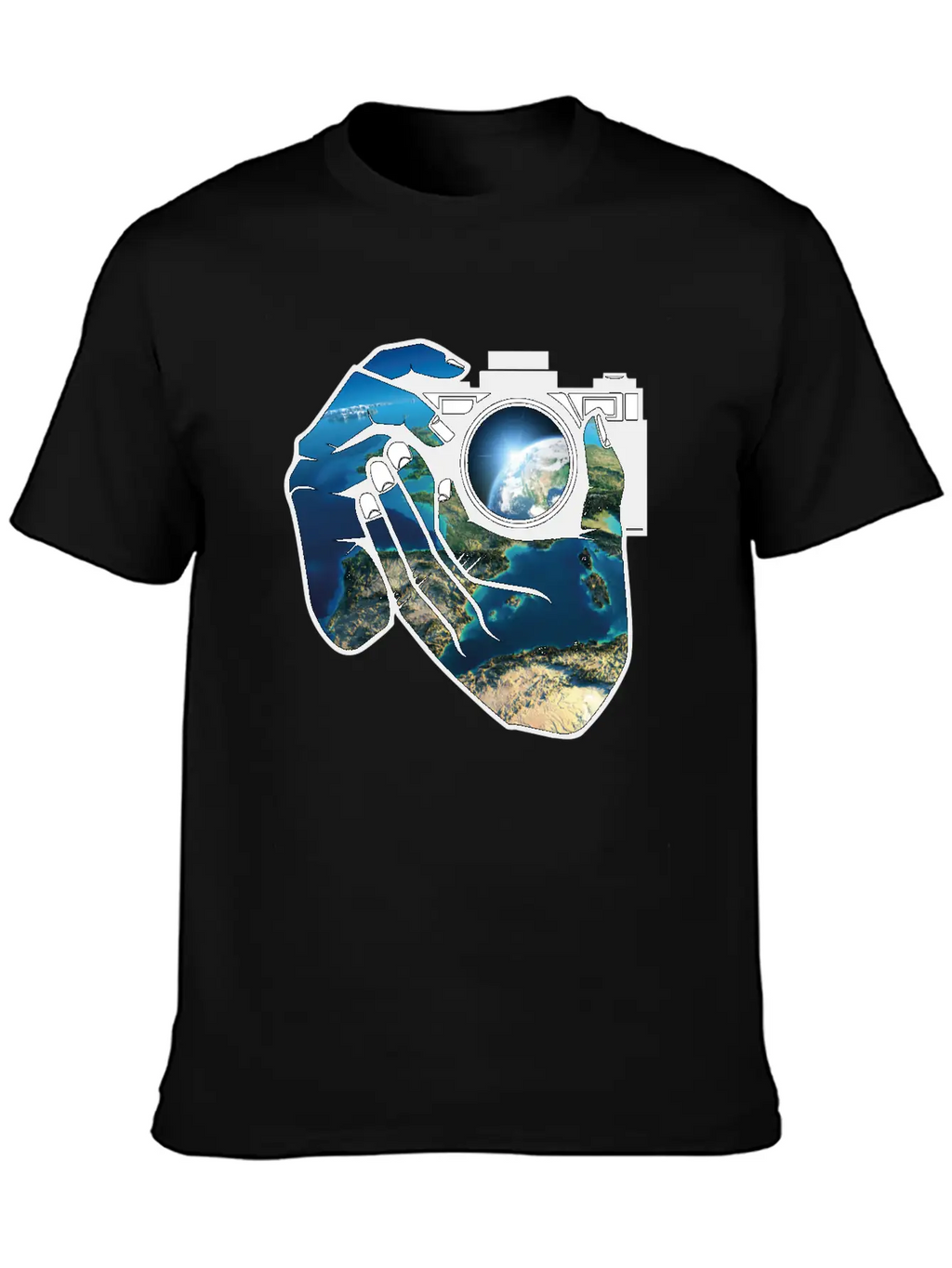 Camera Timeless Short Sleeve Tee – Comfy And Minimalist Design