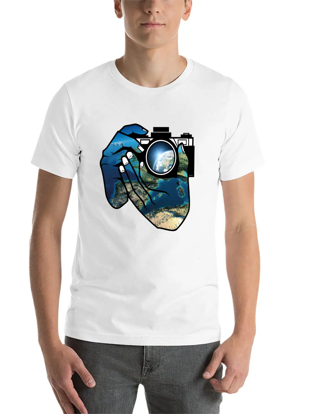 Camera Timeless Short Sleeve Tee – Comfy And Minimalist Design