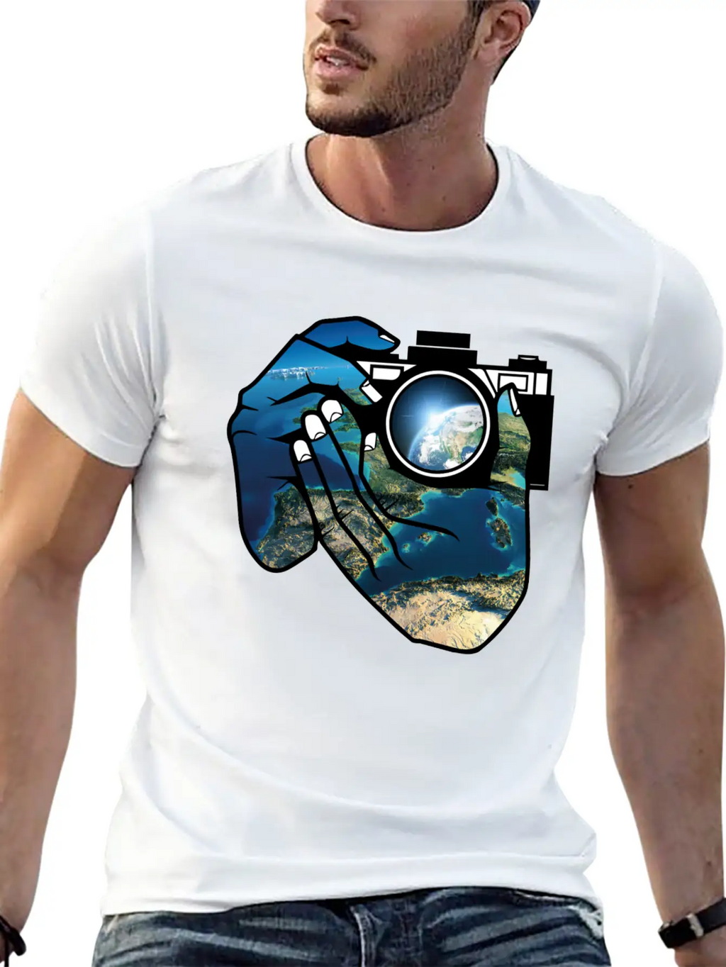 Camera Timeless Short Sleeve Tee – Comfy And Minimalist Design